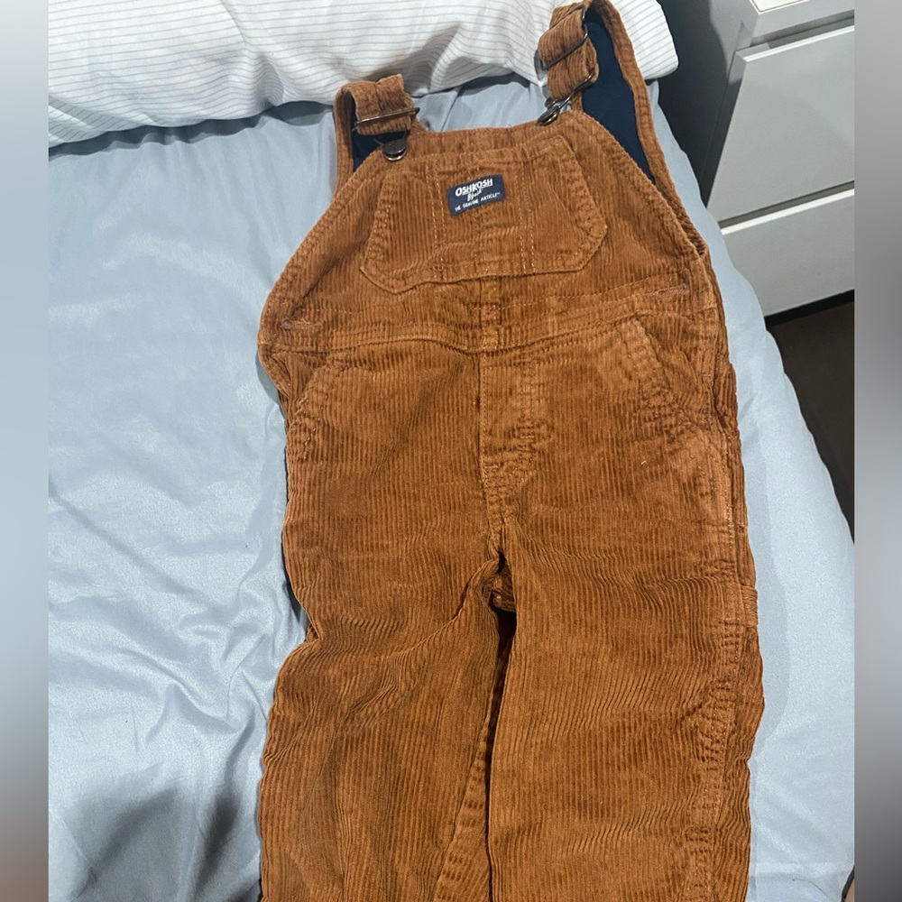 Used once Oshkosh corduroy overalls